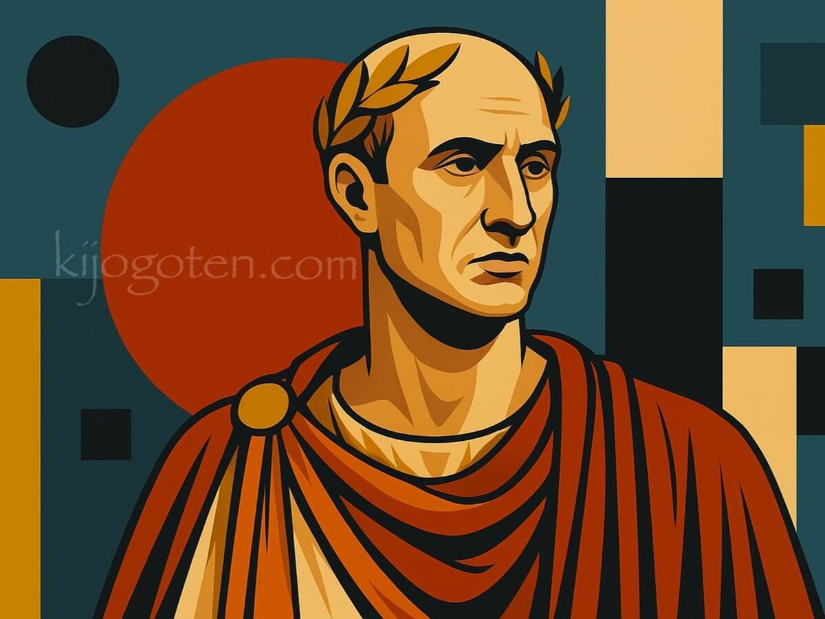 バウハウス風ユリウス・カエサルの肖像画