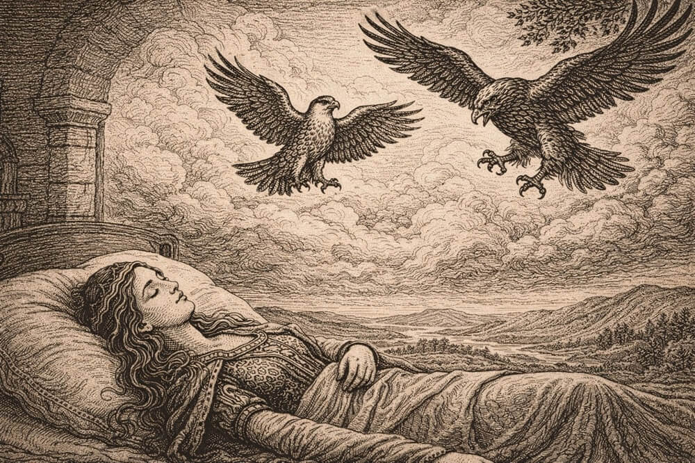 ニーベルンゲンの歌より、夢を見るクリームヒルト